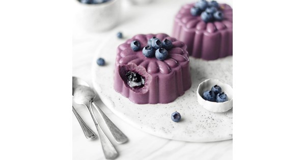 Blooming Berry Panna Cotta