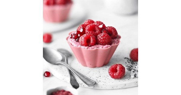 Pink Chia Pudding