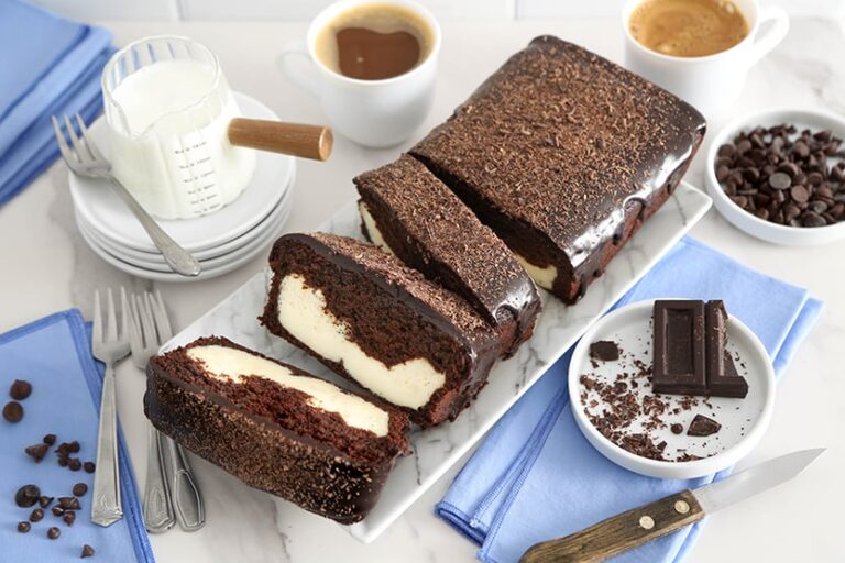 Cream Cheese Brownie Bread