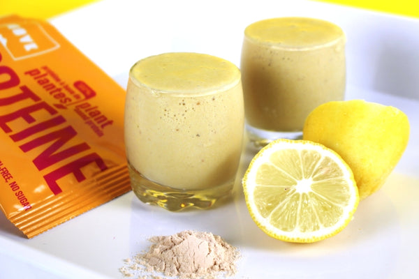Smoothie protéiné aux zestes de citron