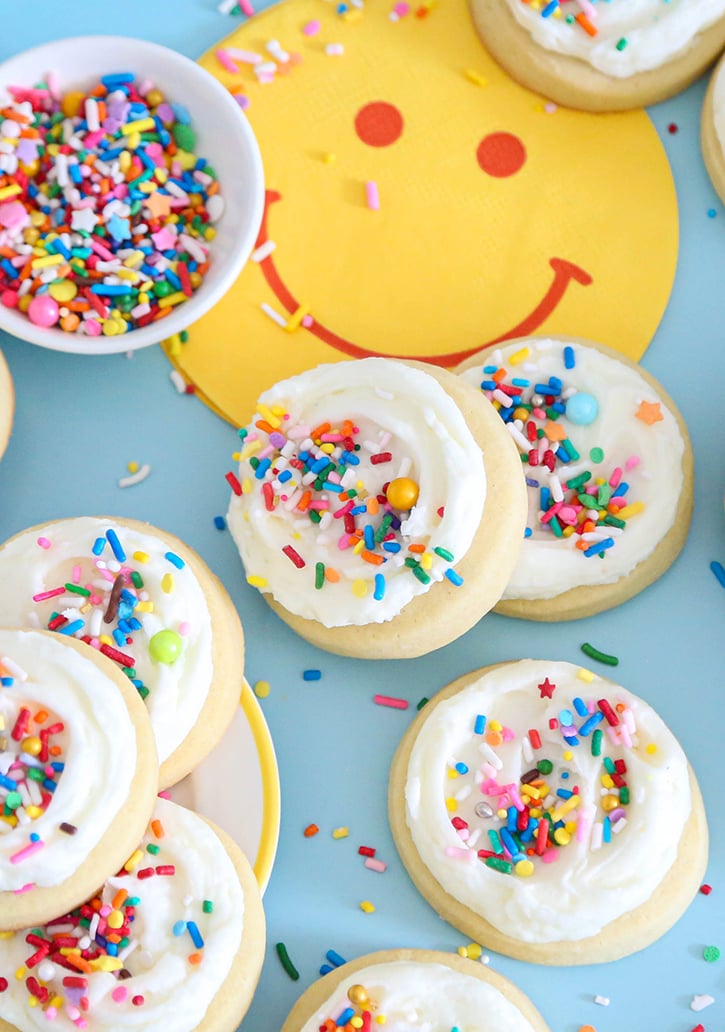 Thick Sugar Cookies (Bakery Style)