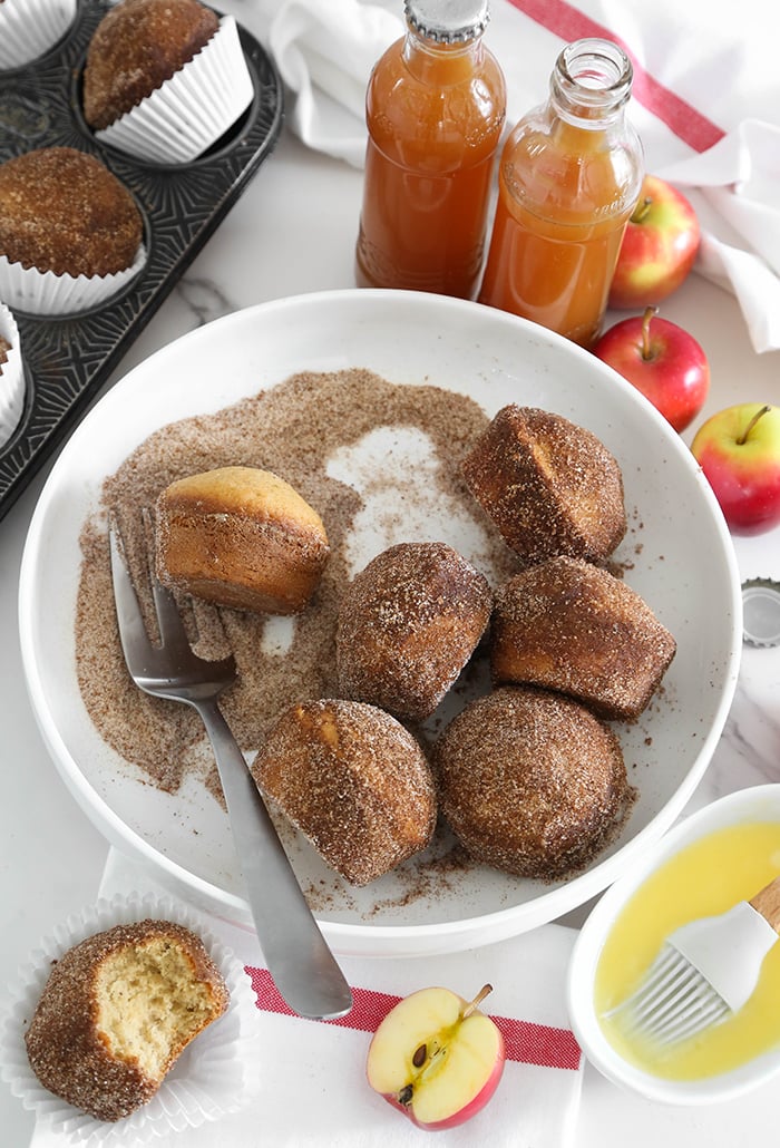 Apple Cider Donut Muffins