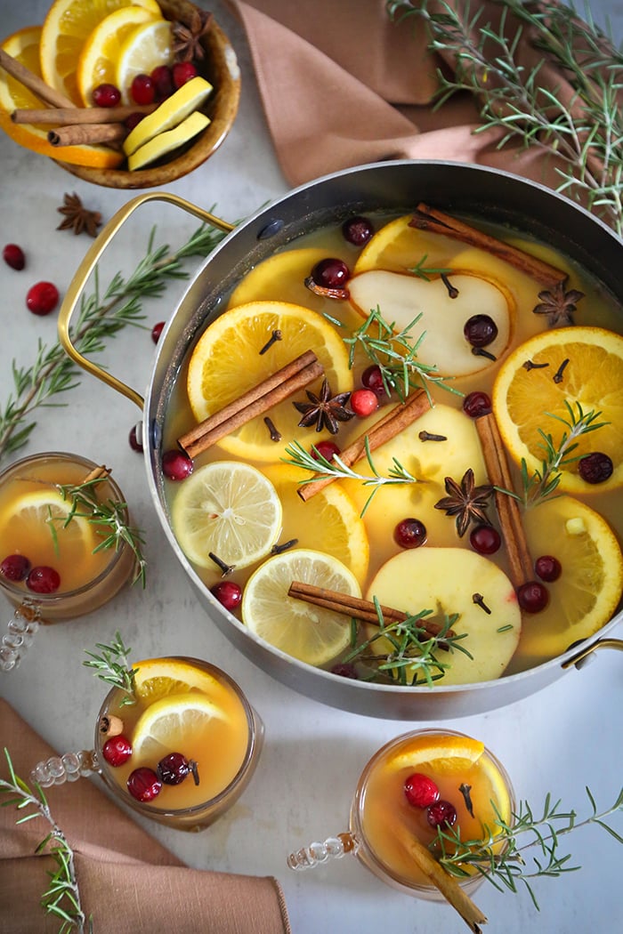 Spiced Apple Cider Punch (Serve Warm or Cold!)