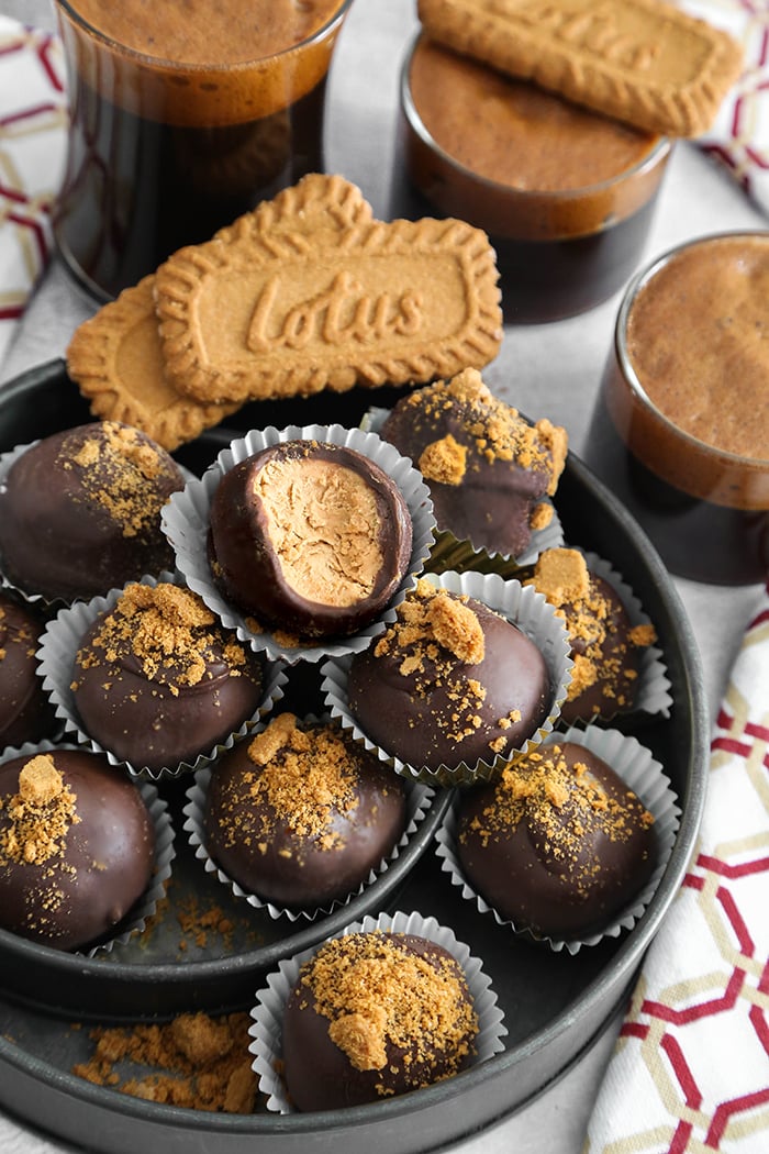 Easy Biscoff Truffles