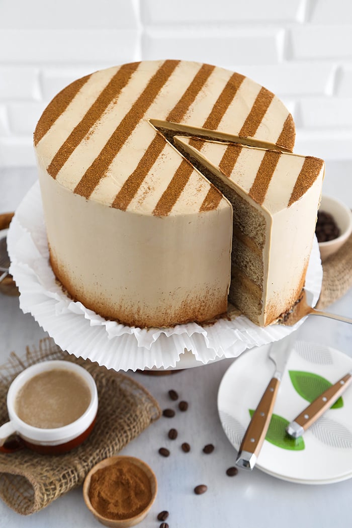 Brown Butter Espresso Cake - Sprinkle Bakes