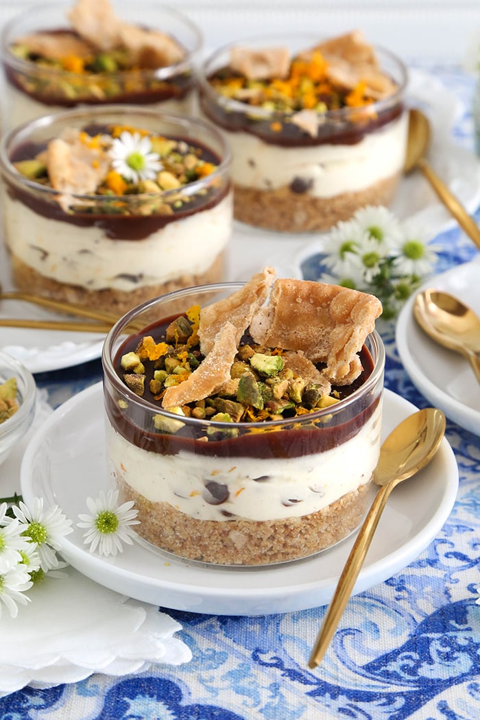 Mini Cannoli Cheesecakes