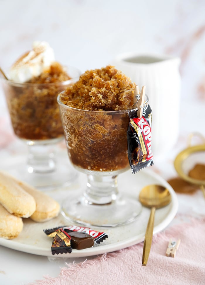 2 Ingredient Coffee Granita