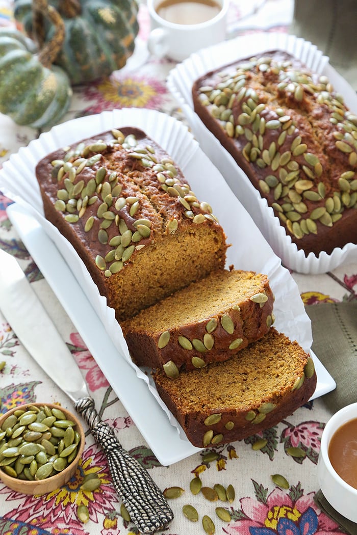 Pumpkin Banana Bread - Sprinkle Bakes